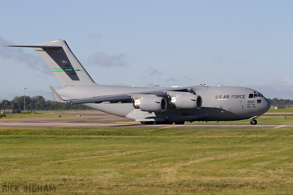 Boeing C-17A Globemaster III - 10-0217 - USAF