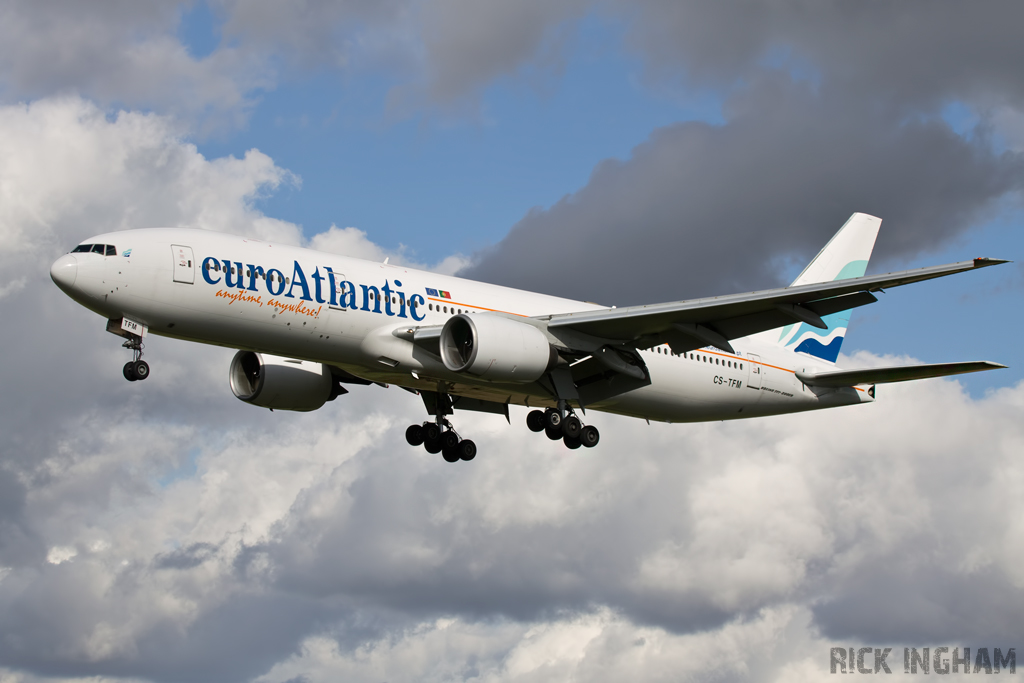 Boeing 777-212ER - CS-TFM - euroAtlantic