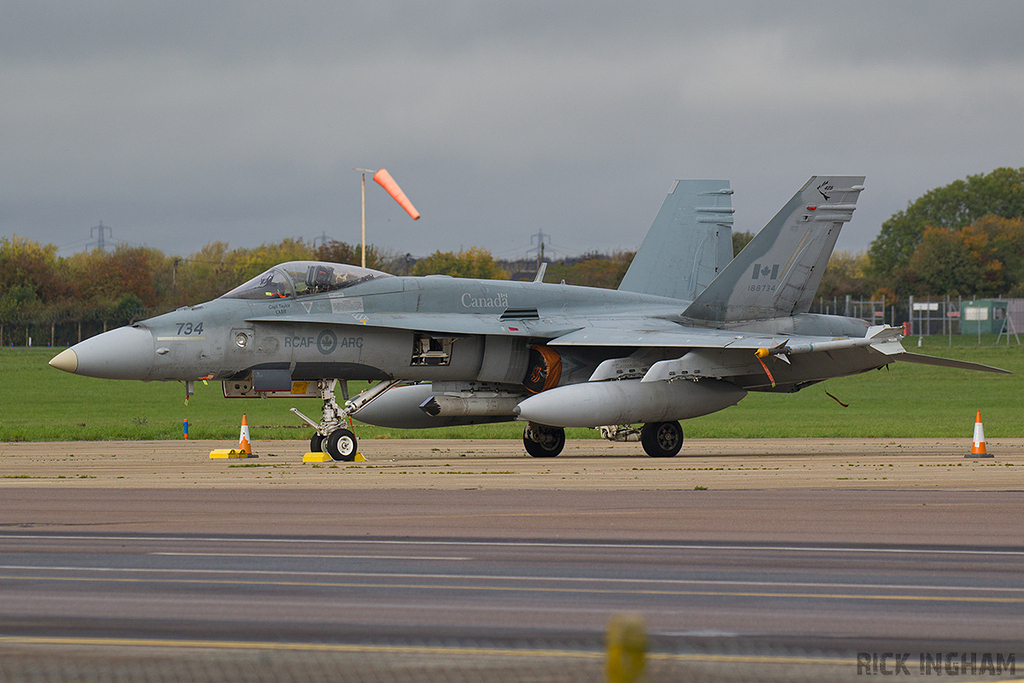 McDonnell Douglas CF-188A Hornet - 188734 - Canadian Air Force