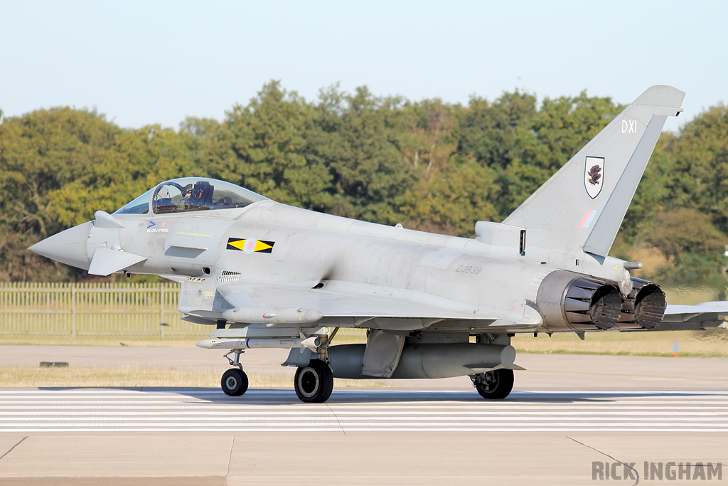 Eurofighter Typhoon FGR4 - ZJ939/DXI - RAF