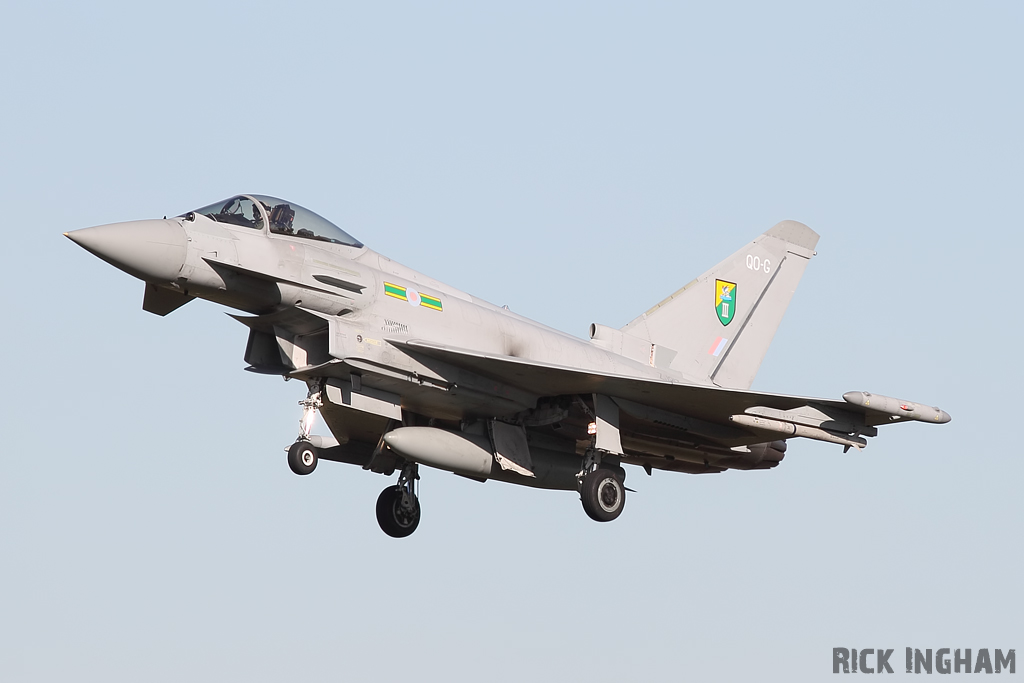 Eurofighter Typhoon FGR4 - ZJ917/QO-G - RAF