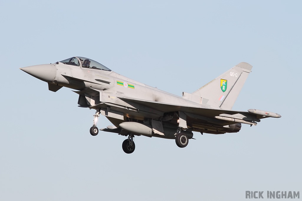 Eurofighter Typhoon FGR4 - ZJ917/QO-G - RAF