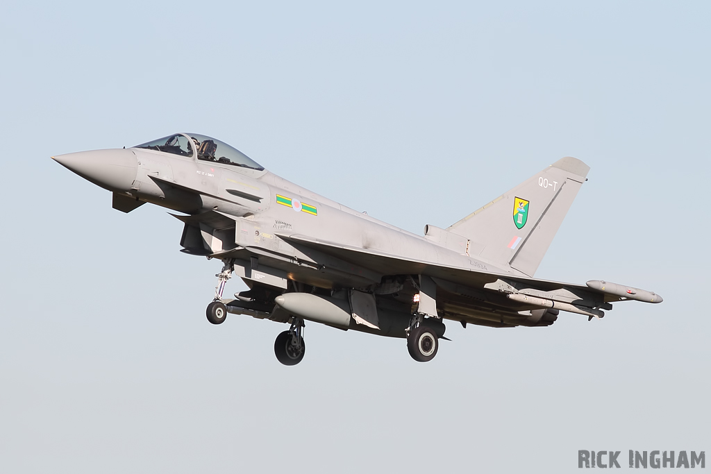Eurofighter Typhoon F2 - ZJ934/QO-T - RAF