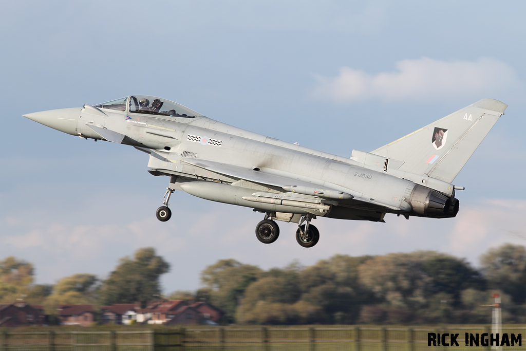 Eurofighter Typhoon FGR4 - ZJ930/AA - RAF