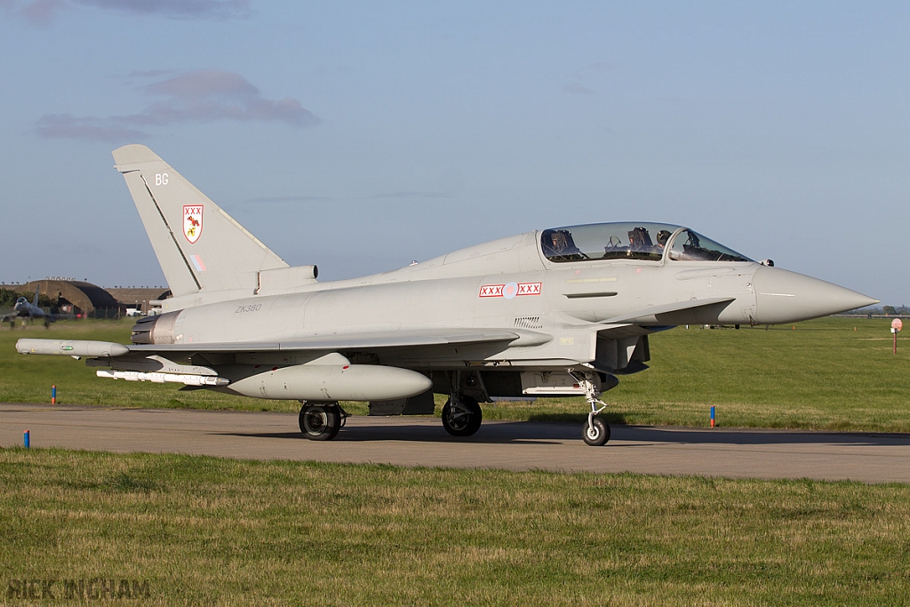 Eurofighter Typhoon T3 - ZK380/BG - RAF