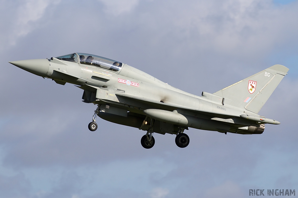 Eurofighter Typhoon T3 - ZK380/BG - RAF