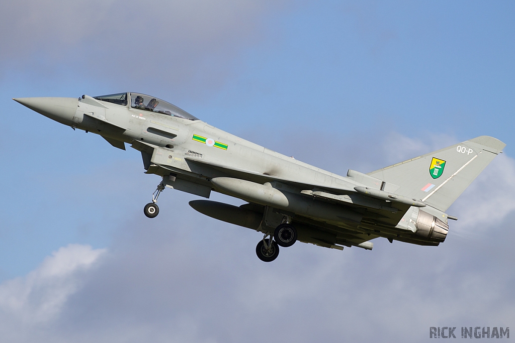 Eurofighter Typhoon FGR4 - ZK309/QO-P - RAF