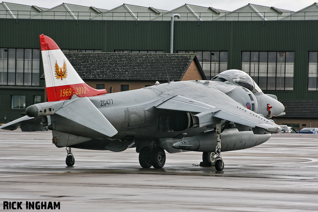 British Aerospace Harrier GR9 - ZG477 - RAF