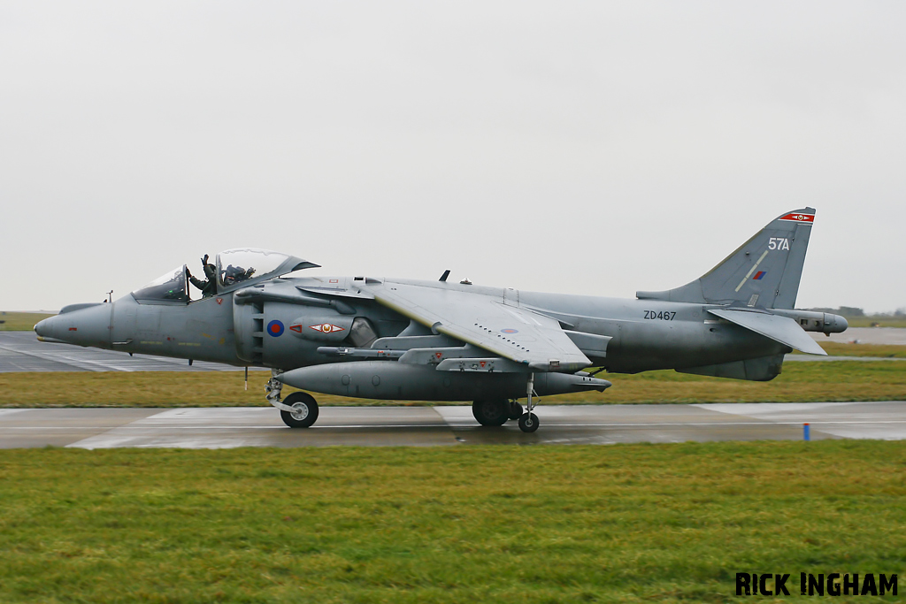 British Aerospace Harrier GR9A - ZD467/57A - RAF