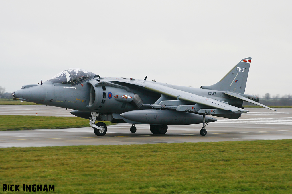 British Aerospace Harrier GR9 - ZG857/EB-Z - RAF