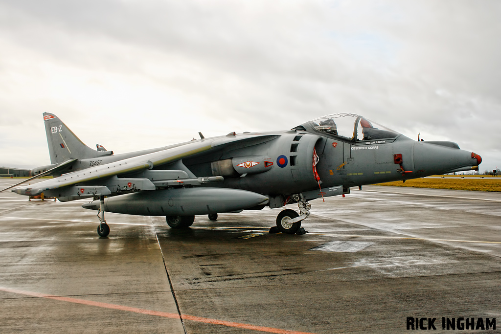 British Aerospace Harrier GR9 - ZG857/EB-Z - RAF