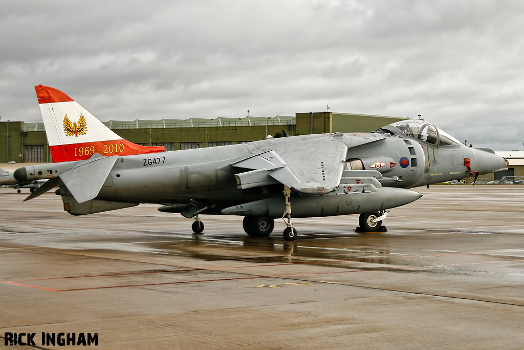 British Aerospace Harrier GR9 - ZG477 - RAF