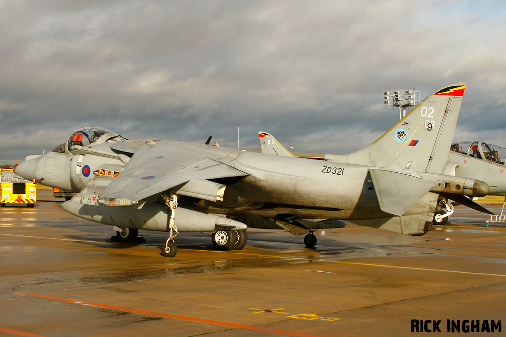 British Aerospace Harrier GR9 - ZD321/02 - RAF