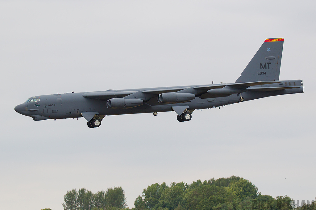 Boeing B-52H Stratofortress - 60-0034 - USAF