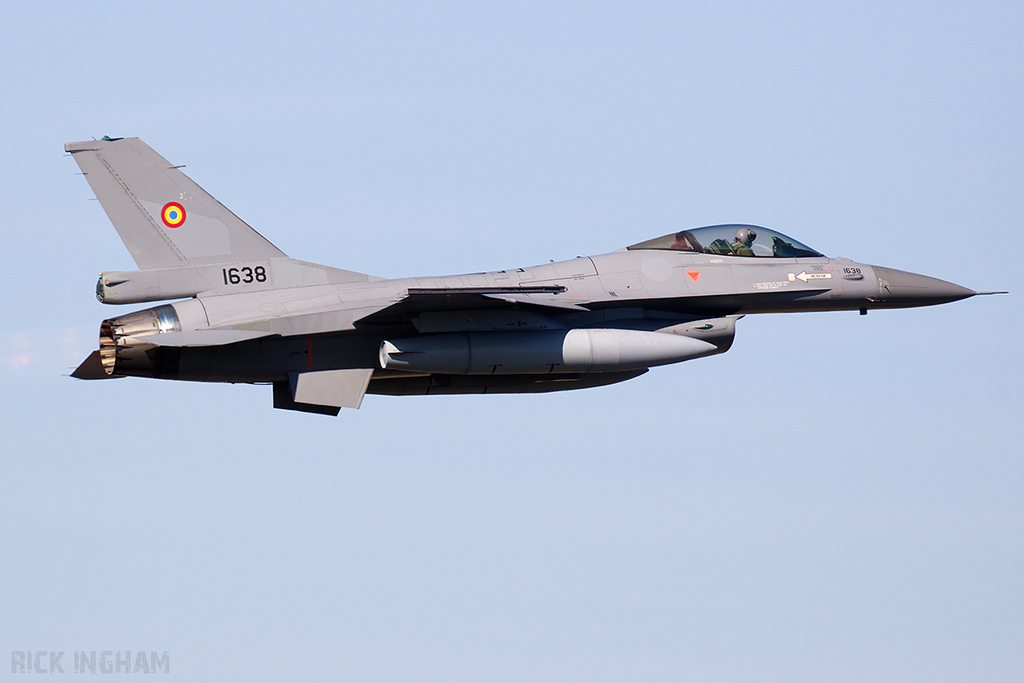 Lockheed Martin F-16AM Fighting Falcon - 1638 (Ex NoAF 667) - Romanian Air Force