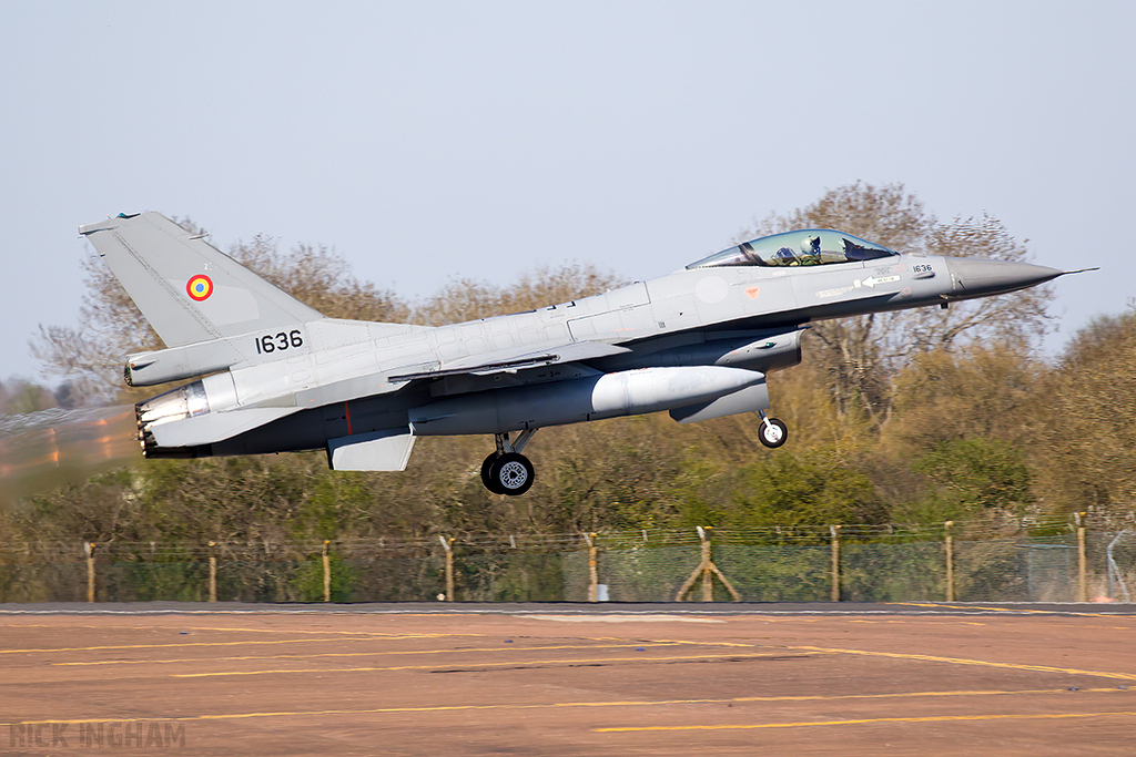 Lockheed Martin F-16AM Fighting Falcon - 1636 (Ex NoAF 682) - Romanian Air Force