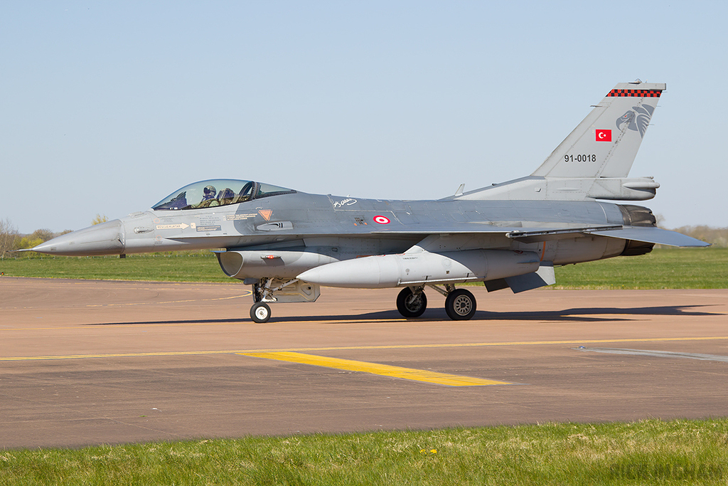 Lockheed Martin F-16C Fighting Falcon - 91-0018 - Turkish Air Force