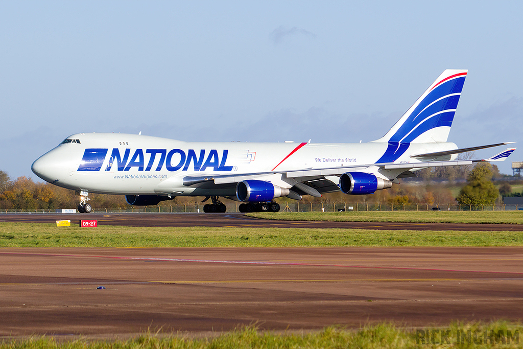 Boeing 747-446F - N537CA - National Airlines