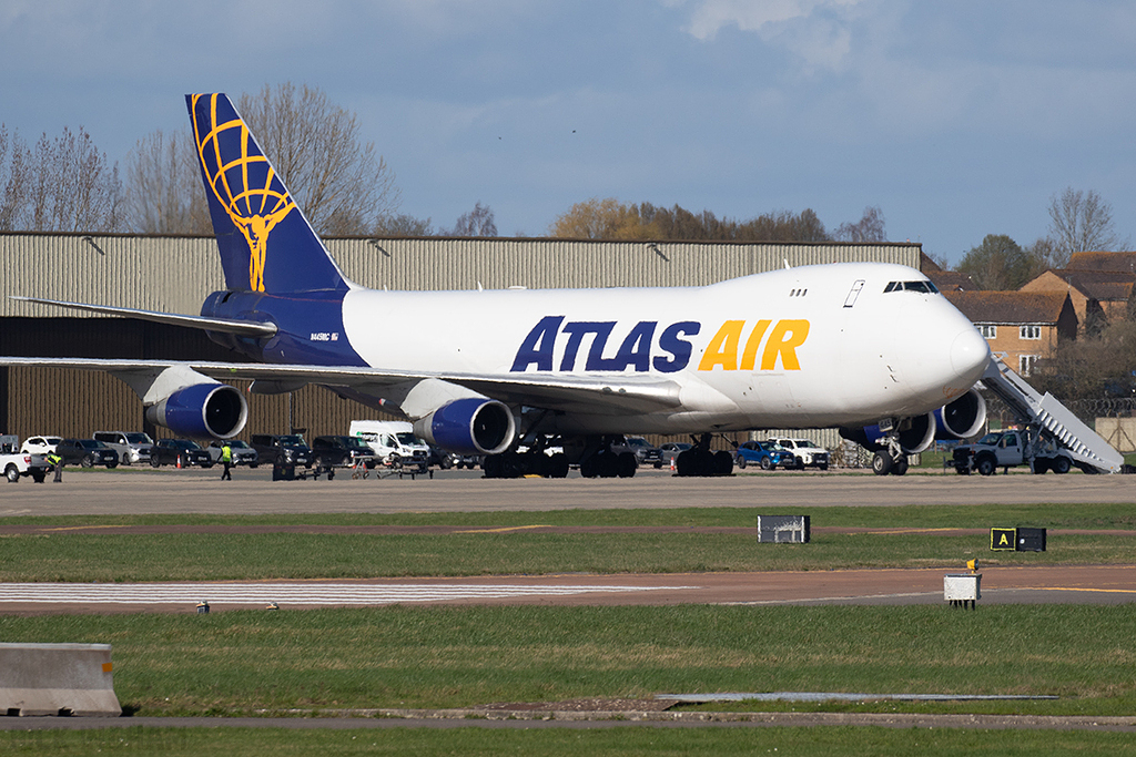 Boeing 747-46NF - N450PA - Atlas AIr