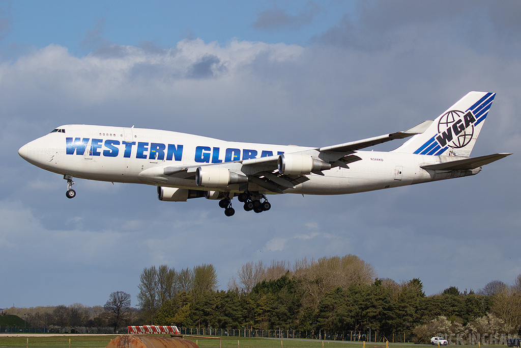 Boeing 747-400F - N344KD - Western Global Airlines