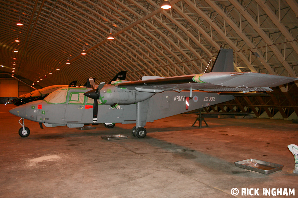 Britten-Norman BN-2T Islander AL1 - ZG993 - AAC