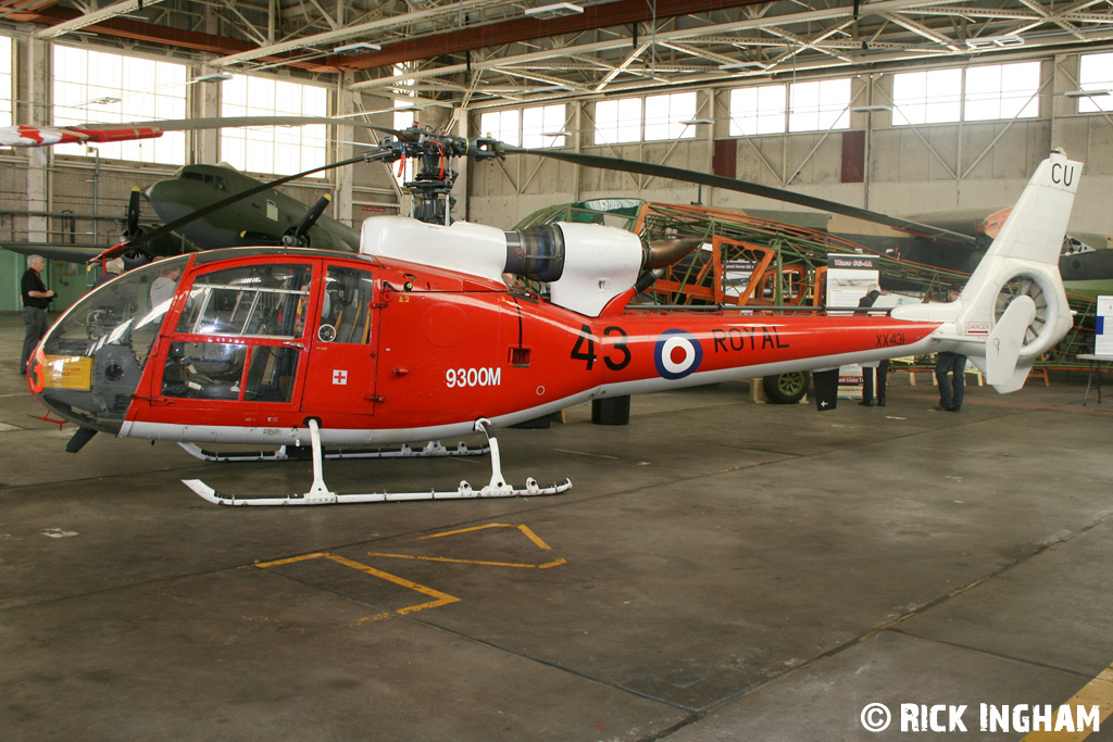 Westland Gazelle HT2 - XX431/CU-43 - Royal Navy