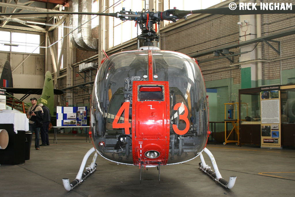 Westland Gazelle HT2 - XX431/CU-43 - Royal Navy