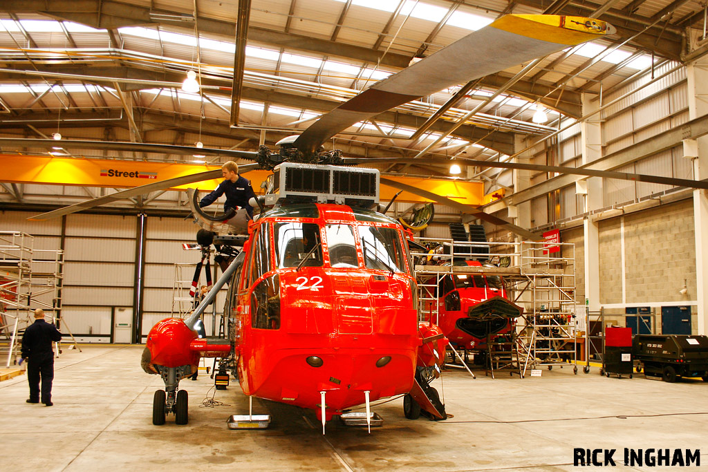 Westland Sea King HU5 - ZA167/22 - Royal Navy