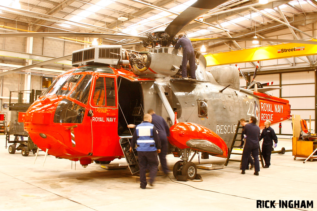 Westland Sea King HU5 - ZA167/22 - Royal Navy