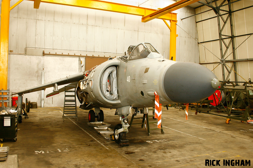 British Aerospace Sea Harrier FA2 - XZ440/40 - Royal Navy