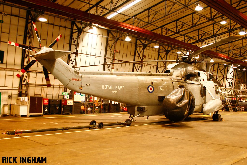 Westland Sea King ASaC7 - XV697/81 - Royal Navy