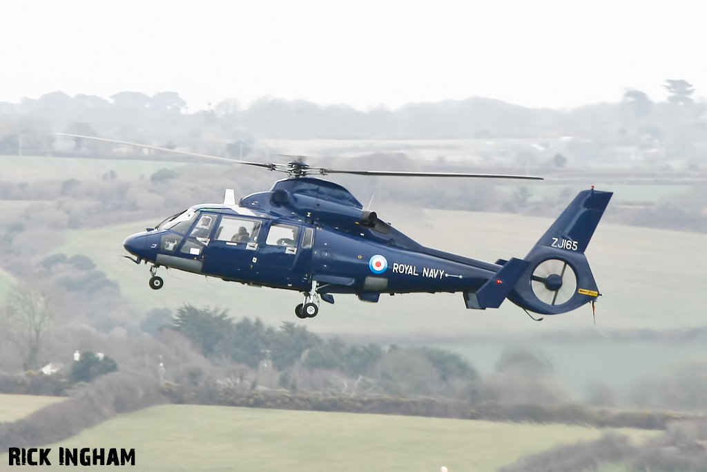 Eurocopter AS365 Dauphin II - ZJ165 - Royal Navy