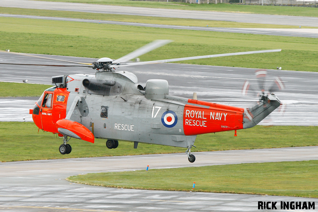 Westland Sea King HU5 - XV670/17 - Royal Navy