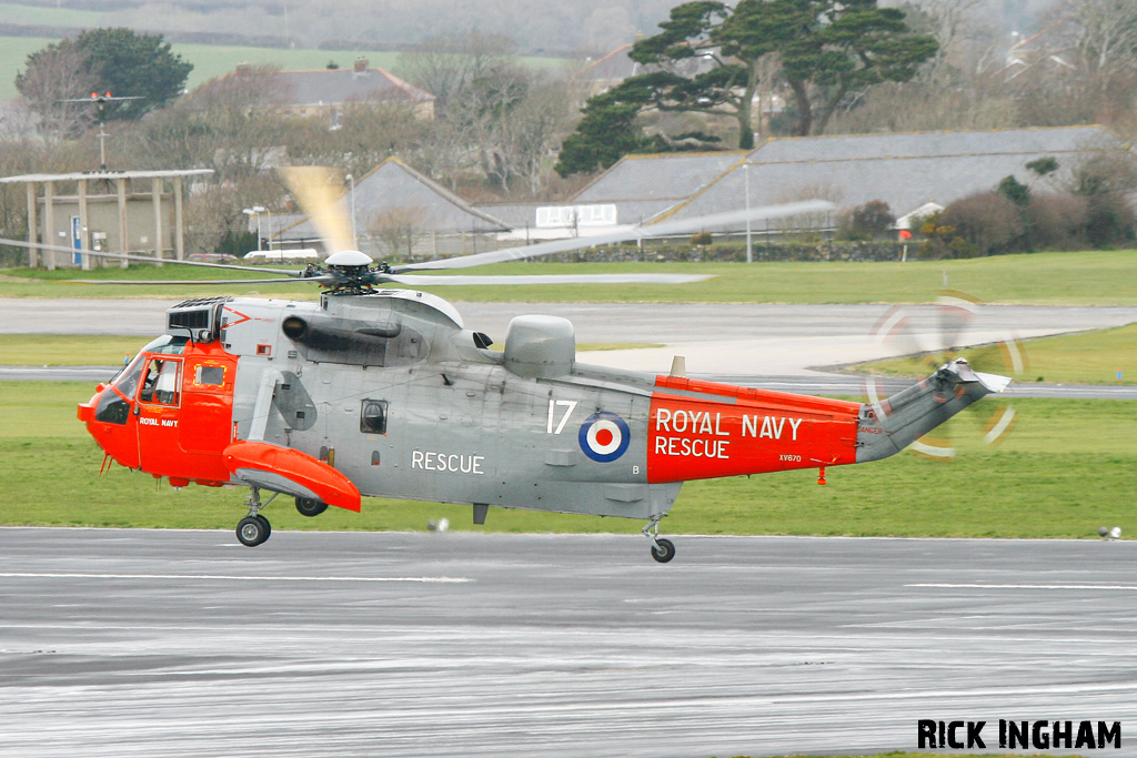 Westland Sea King HU5 - XV670/17 - Royal Navy