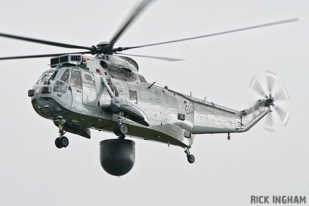 Westland Sea King ASaC7 - XV697/81 - Royal Navy