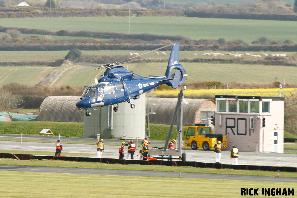 Eurocopter AS365 Dauphin II - ZJ165 - Royal Navy