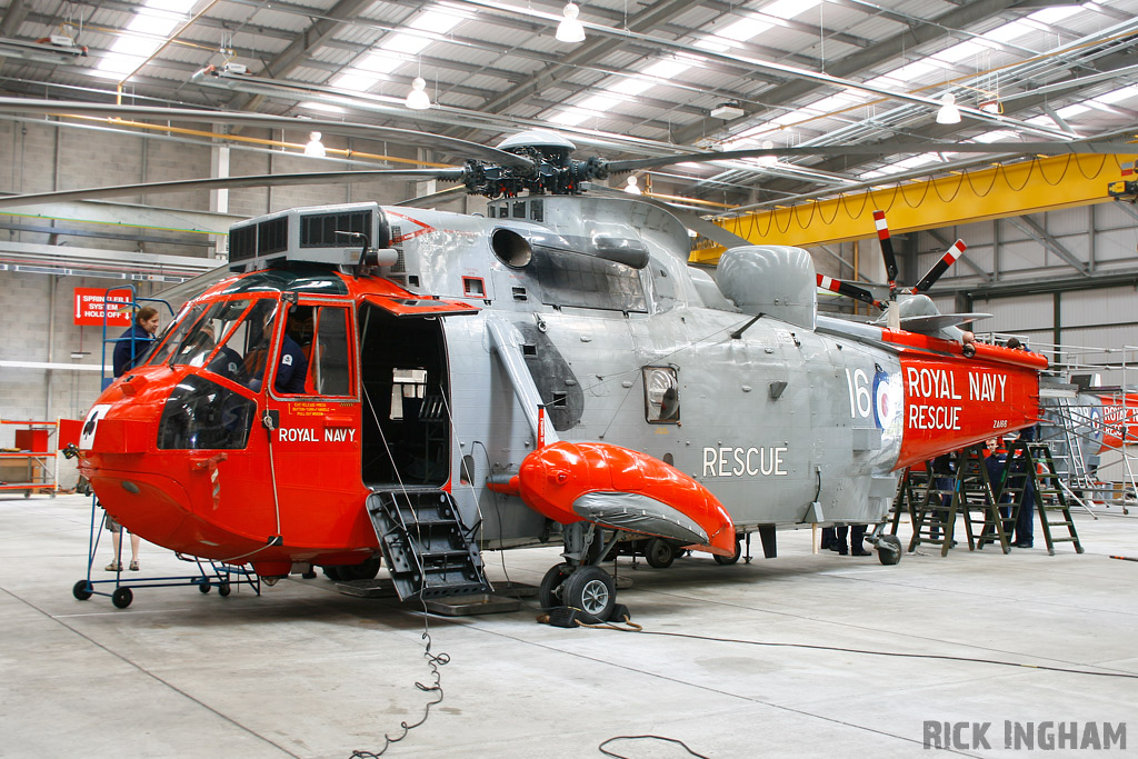 Westland Sea King HU5 - ZA166/16 - Royal Navy