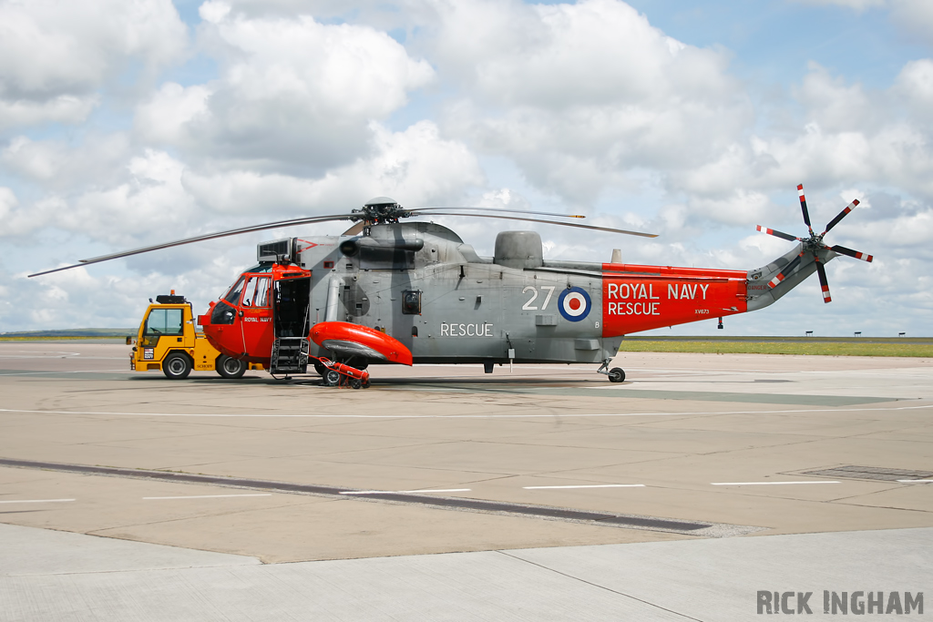 Westland Sea King HU5 - XV673/27 - Royal Navy