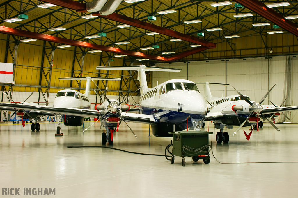 Beech King Air 350CER Avenger - ZZ502 - Royal Navy