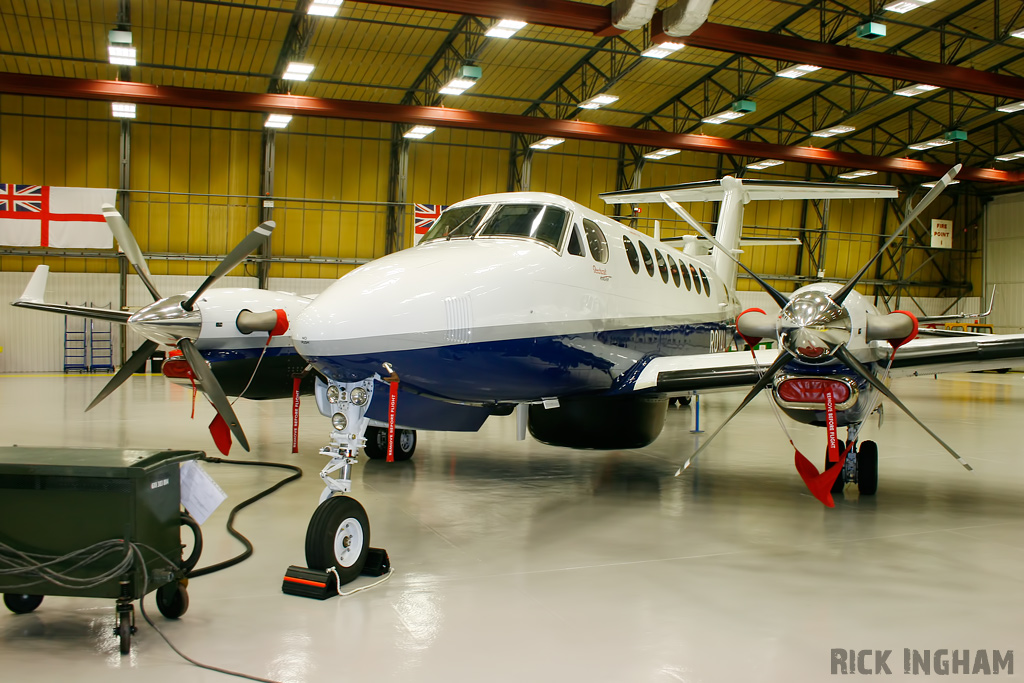 Beech King Air 350CER Avenger - ZZ502 - Royal Navy