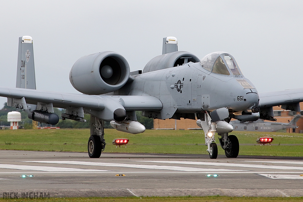 Fairchild A-10C Thunderbolt II - 78-0651 - USAF