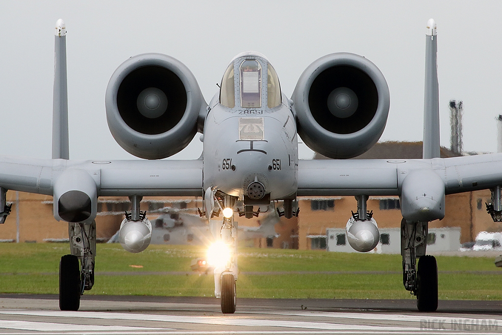 Fairchild A-10C Thunderbolt II - 78-0651 - USAF