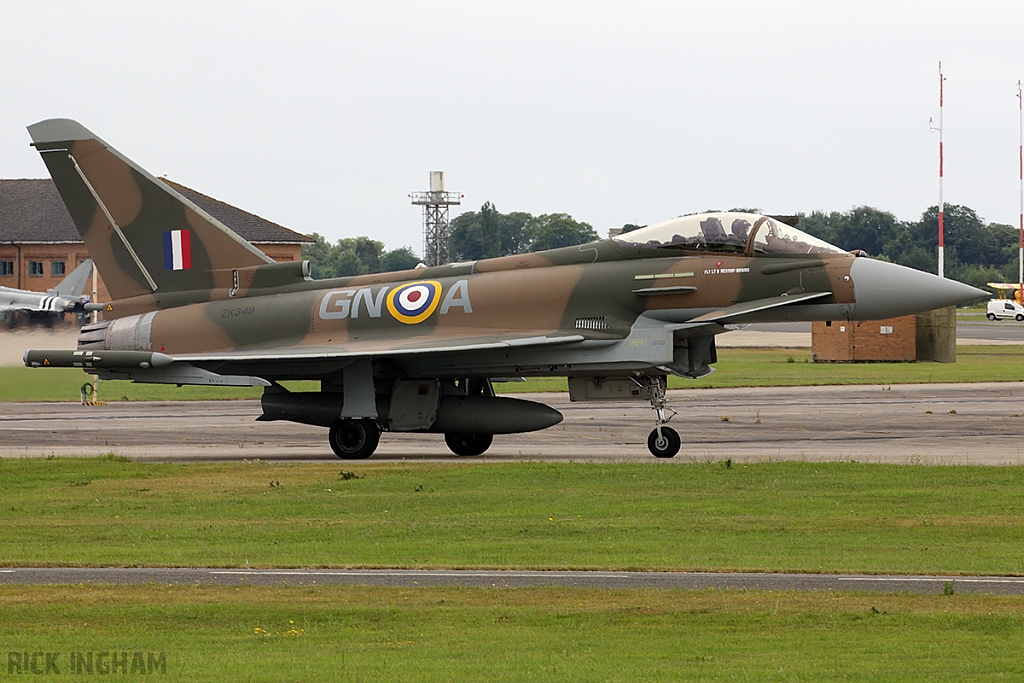 Eurofighter Typhoon FGR4 - ZK349 - RAF