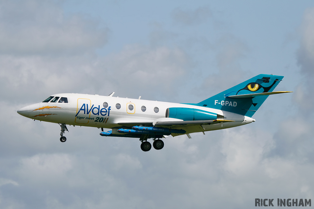 Dassault Falcon 20C - F-GPAD - AVdef