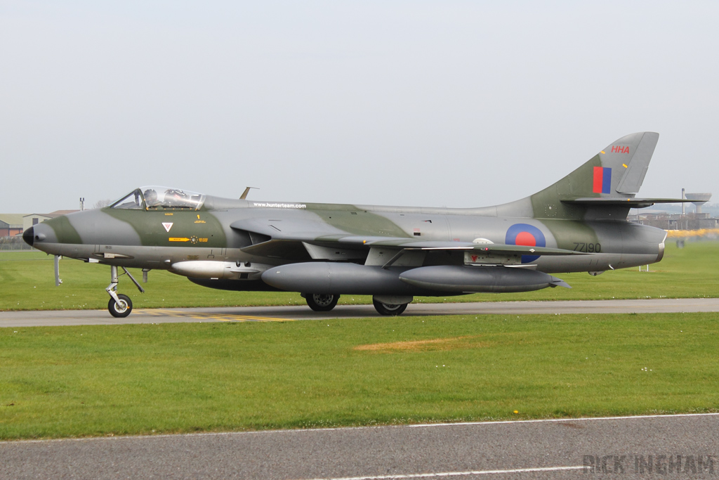 Hawker Hunter F58 - ZZ190 - HHA