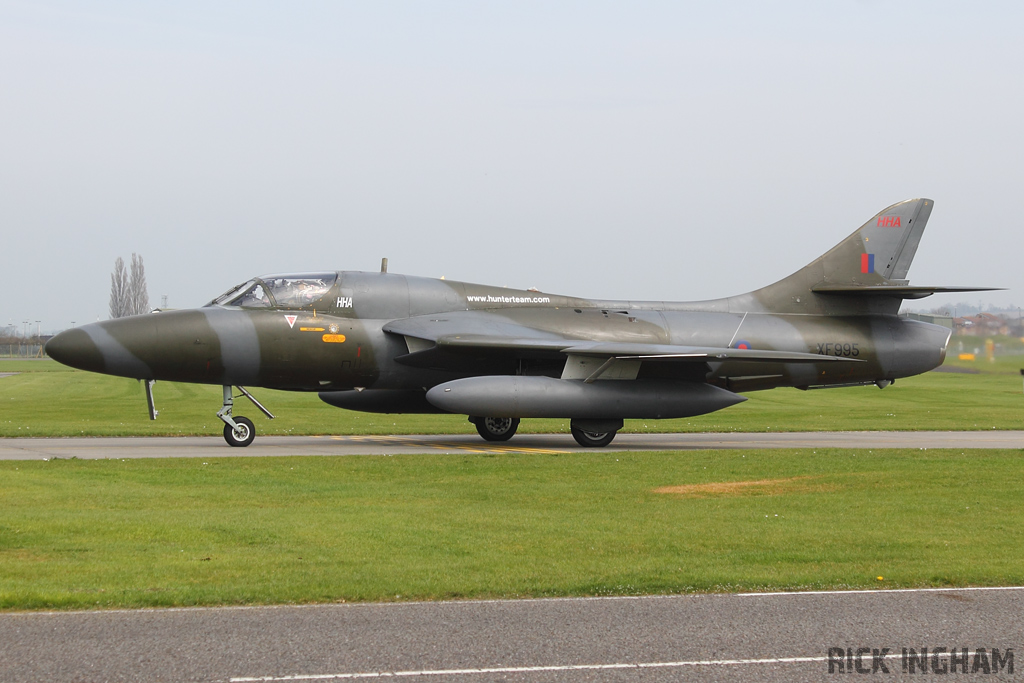 Hawker Hunter T8B - XF995 - HHA