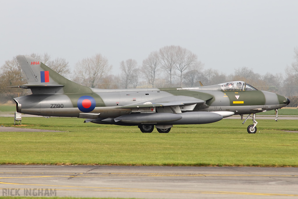 Hawker Hunter F58 - ZZ190 - HHA