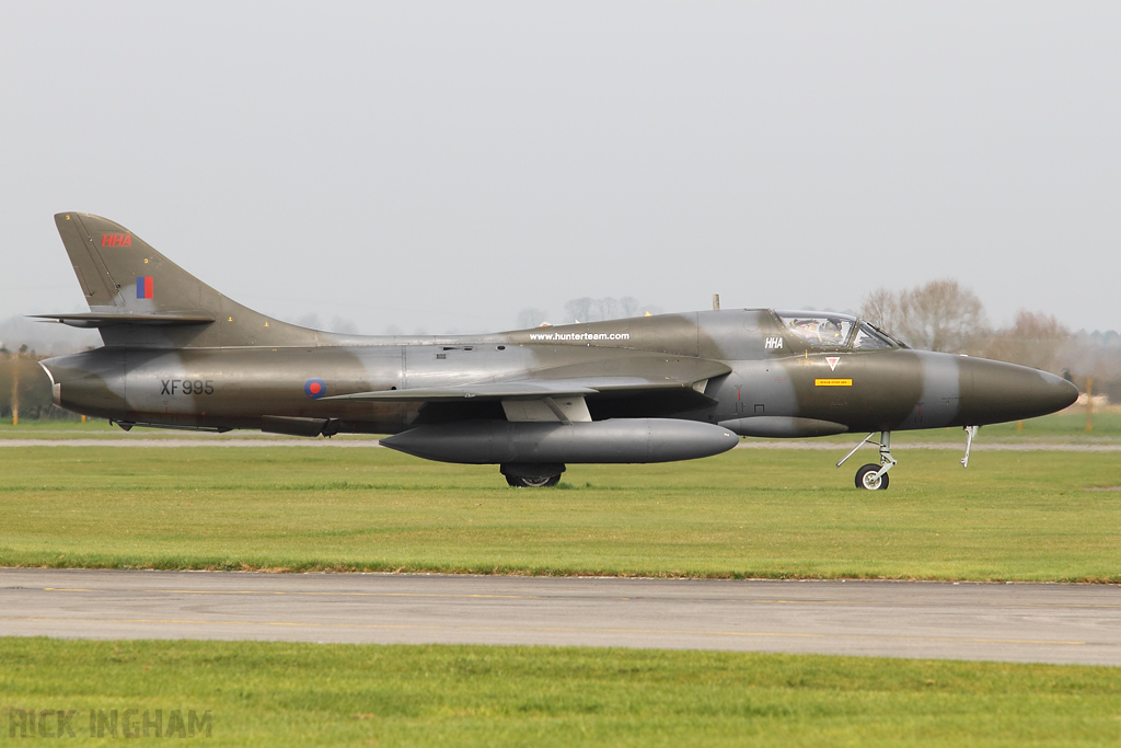 Hawker Hunter T8B - XF995 - HHA