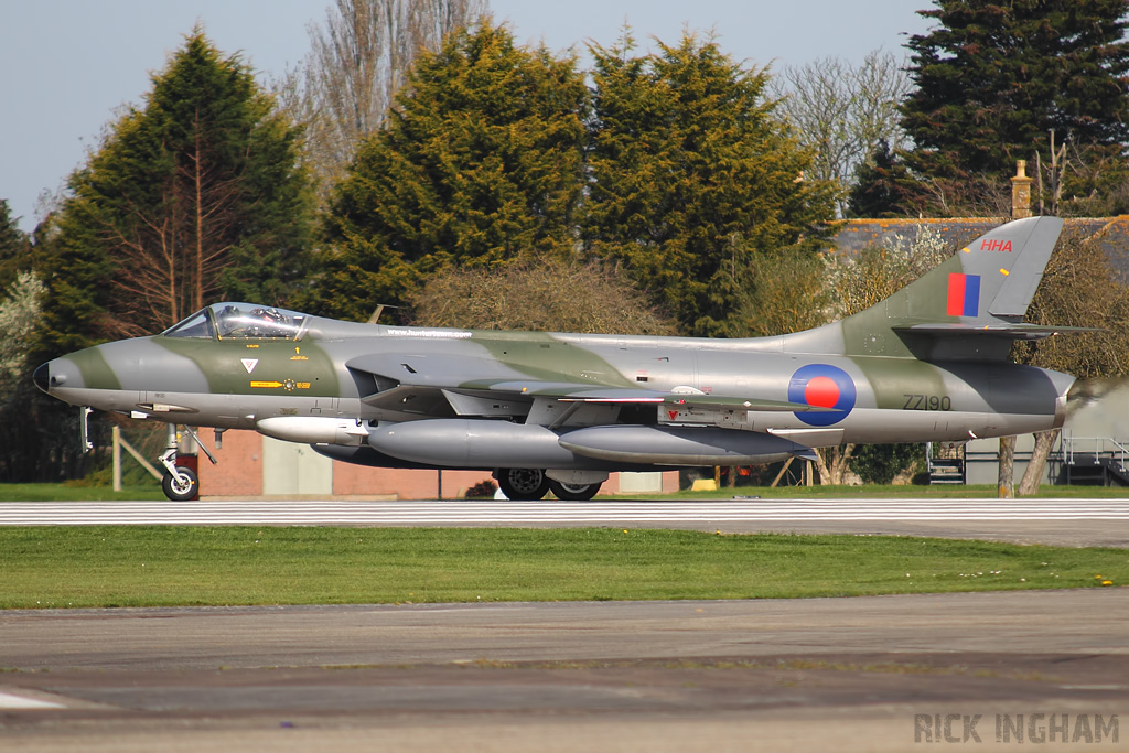 Hawker Hunter F58 - ZZ190 - HHA