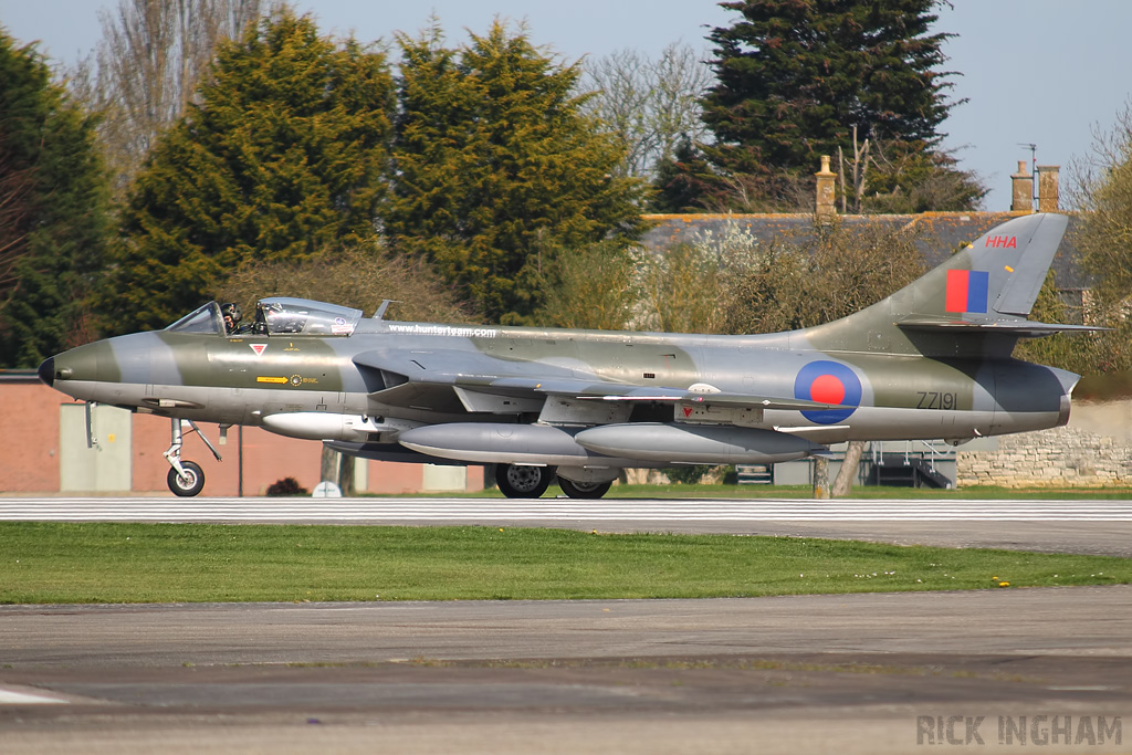 Hawker Hunter F58 - ZZ191 - HHA